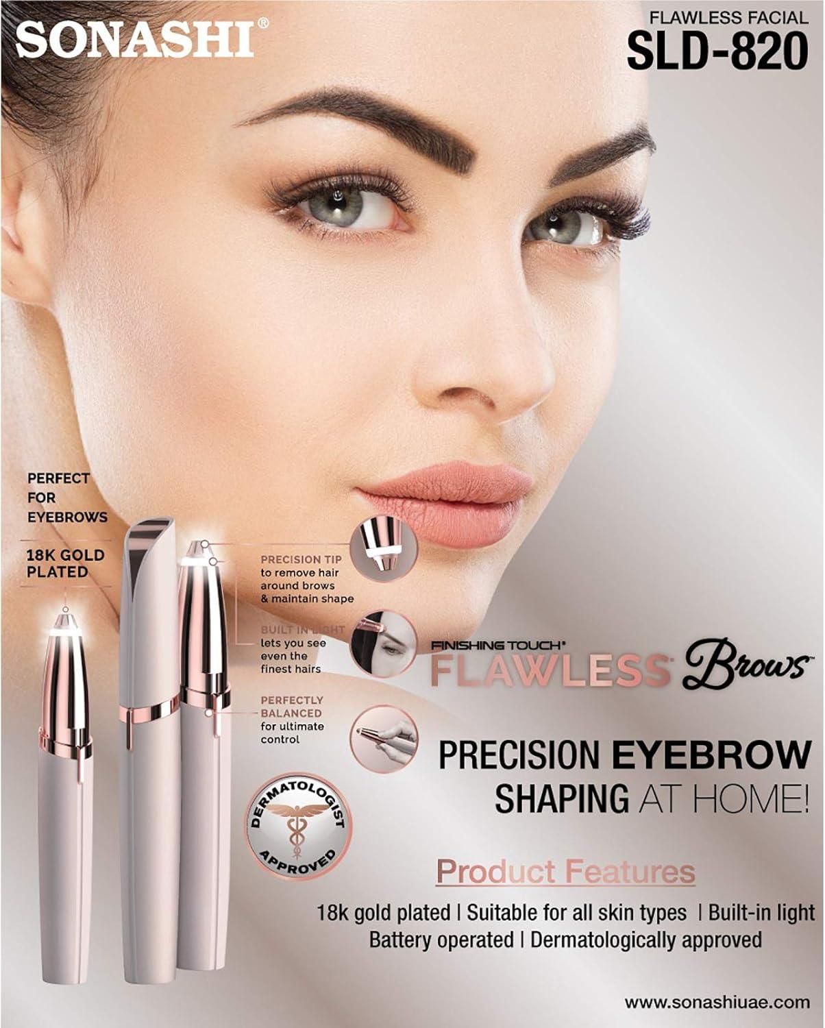 Flawless Eyebrow Trimmer for Women – Pain-Free Salon Results at Home